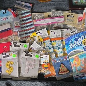 Assorted Party Craft Supplies Bundle - Wilton Minions